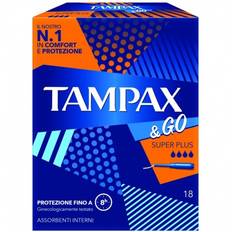 Tampax Tampax&Go Super Plus 18 stycken