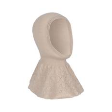 Konges Sløjd VALKAN FULL HELMET Elefanthue ALMOND MIX 3-6 months  Brun  3-6 måneder  unisex
