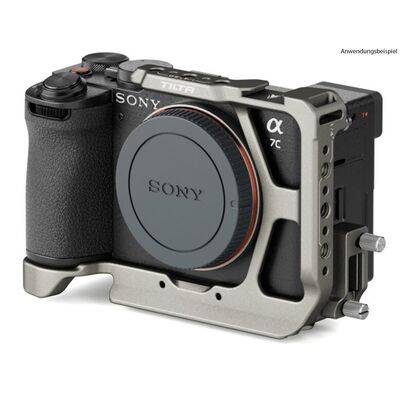Tilta Half camera cage for Sony a7C II / a7C R  Titanium gray