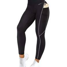 Leggings med reflexer & mobilficka