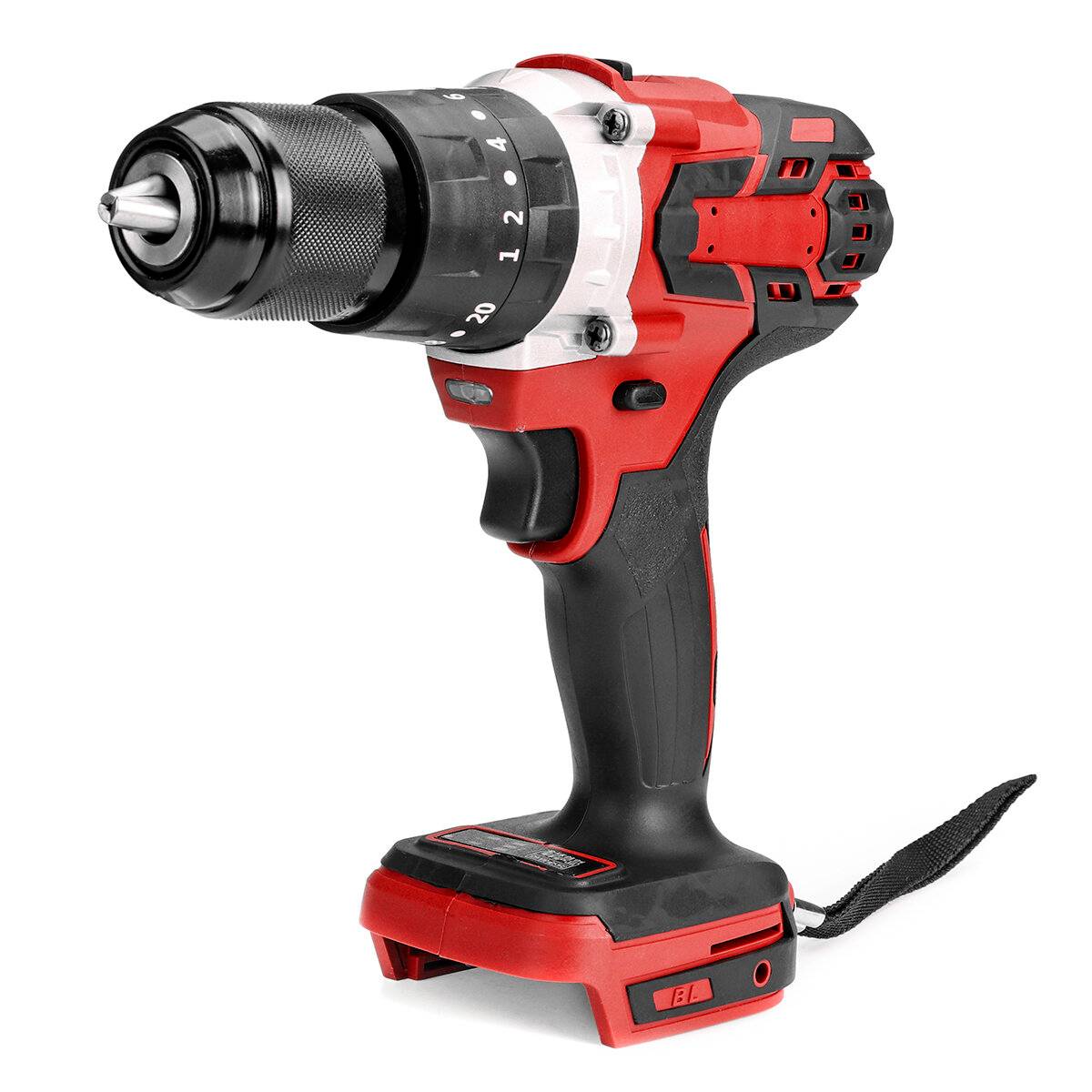 13mm 3 i 1 borstlös slagborr hammare trådlös elhammare anpassad för 18V Makita-batteri