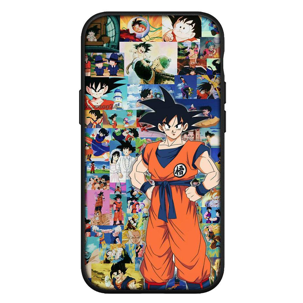 Fodral för iPhone 16 15 Xiaomi Redmi Note 14 13 12 11 Pro Max X 16e Samsung Galaxy S25 S24 S23 Moto OPPO Huawei Dragon Ball DragonBall Goku Fodral for Samsung Galaxy Note 20 ceil färg