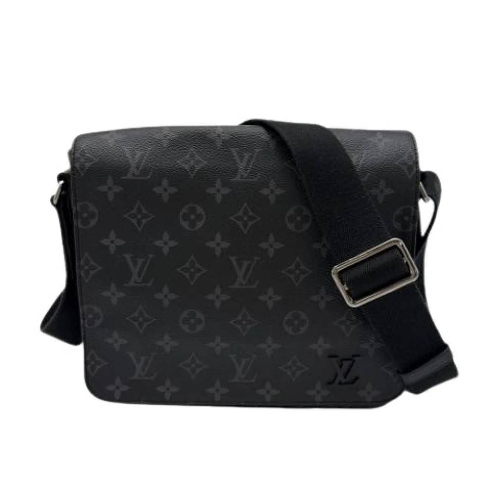 Louis Vuitton Vintage - Pre-owned Monogram Eclipse Axelremsväska Vintage - Herr - ONE Size -