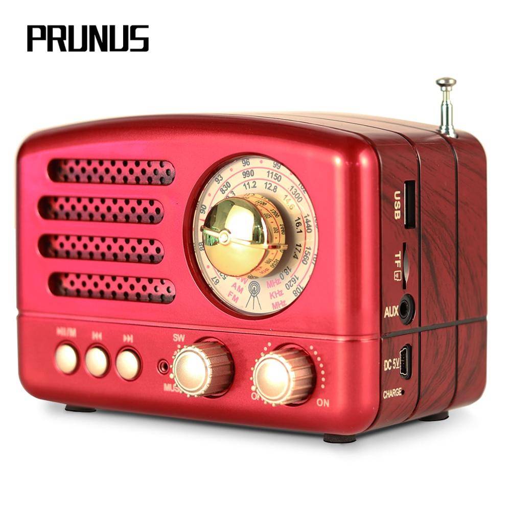 PRUNUS M-160BT Retro Radio med Bluetooth