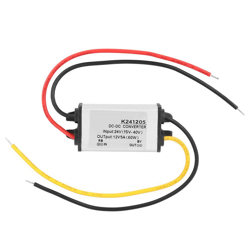- Omvandlare 24V till 12V High Efficiency Step down Power Supply 5A
