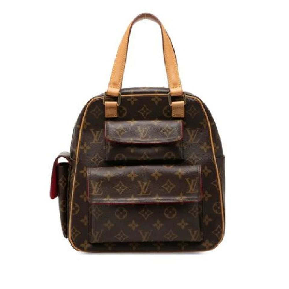 Louis Vuitton Vintage Pre-owned Vintage Monogram Håndtaske - Vintage - unisex - Brun - ONE SIZE - Læder