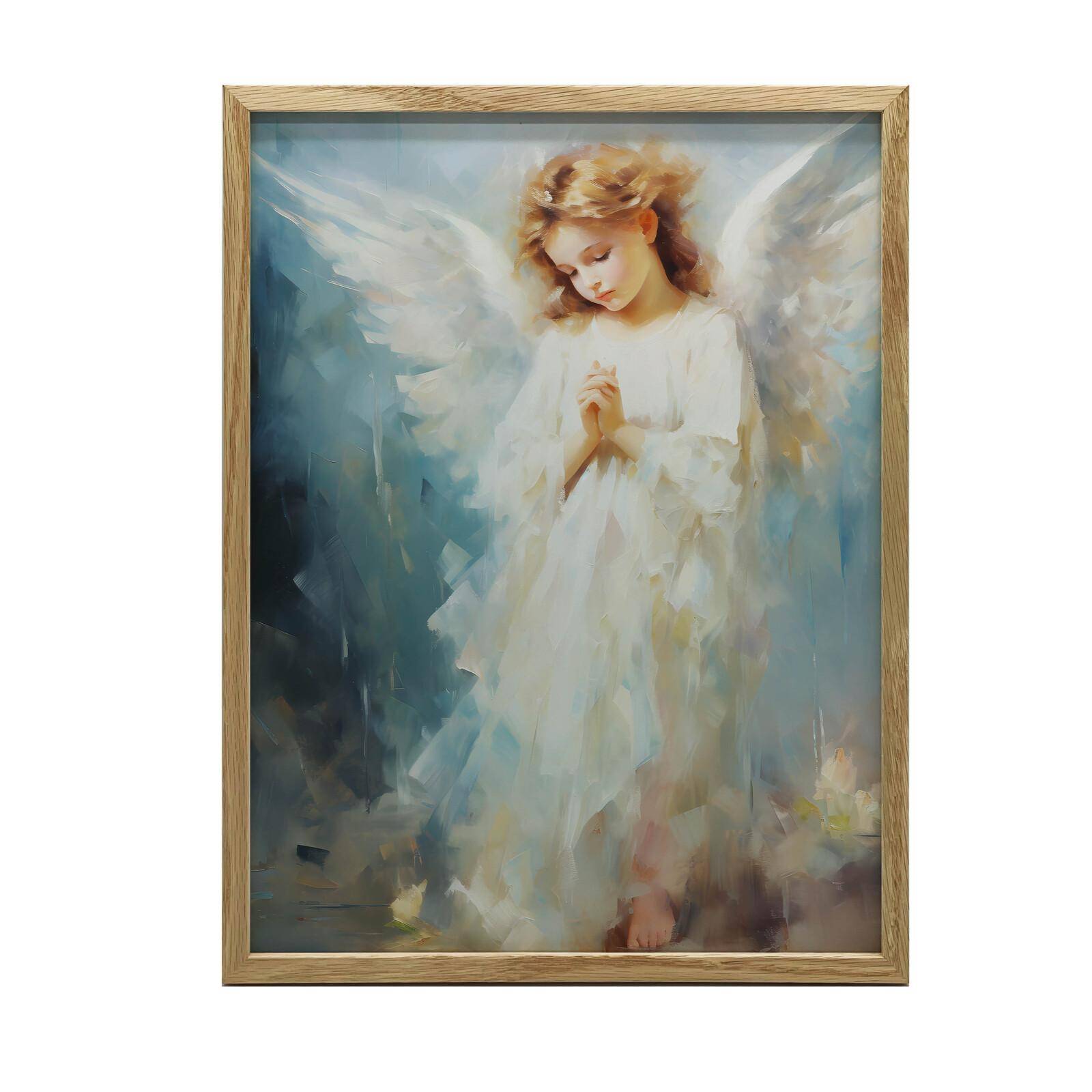 Himmelns Ljus Himmelns Ljus, 40X50 Cm, Guld Aluminiumram, Matt Papper 230 Gsm 54