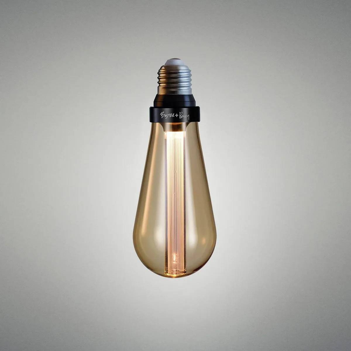 Ljuskälla Buster LED E27 2W Guld Med dimningsfunktion