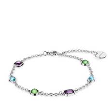 Bering – Arctic Symphony stål armbånd multi krystal