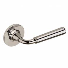 Dørhåndtag  Indendørs / Udendørs  Blank nikkel 111 mm (P6056)