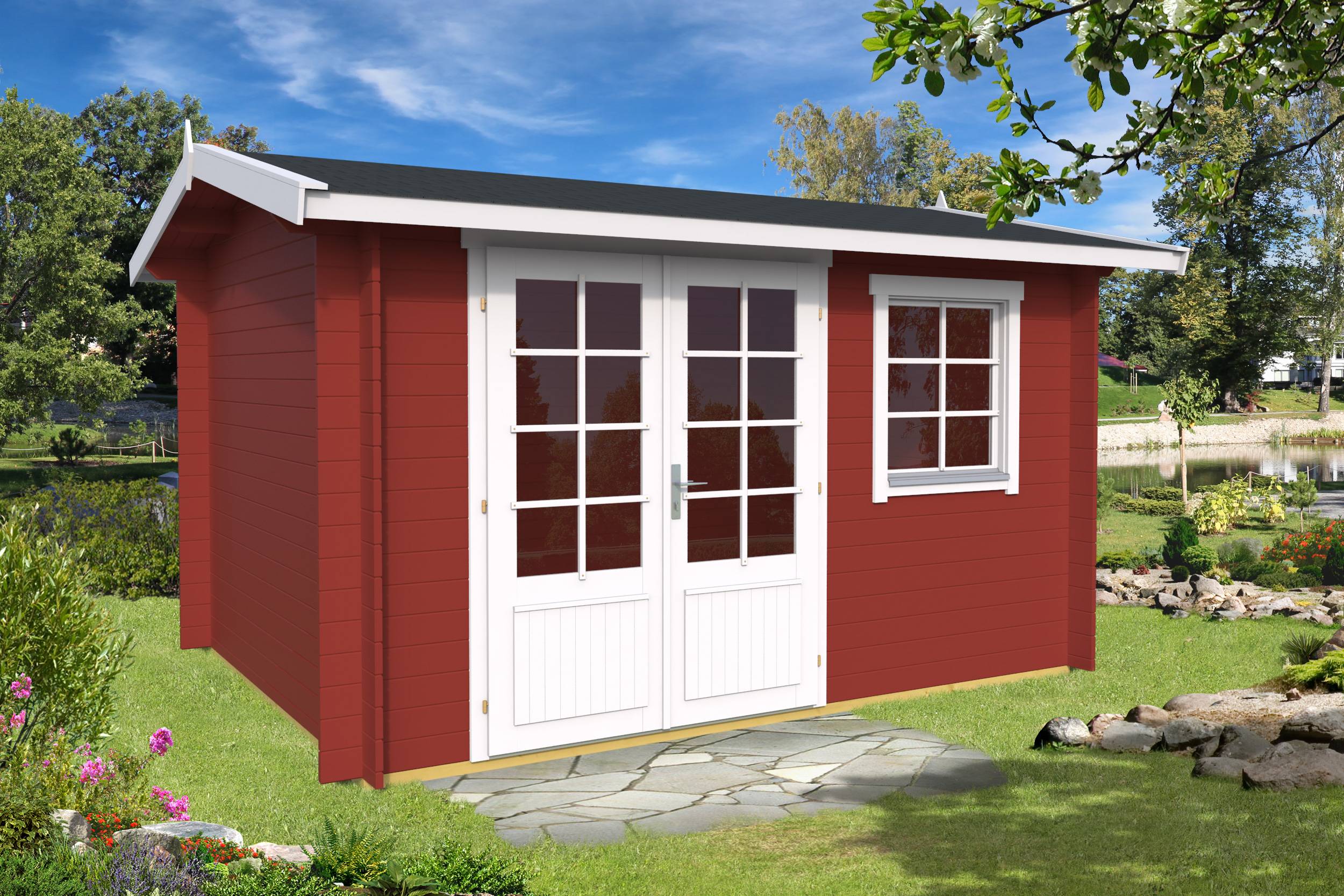 York Friggebod / Förråd 10 m2, 40mm