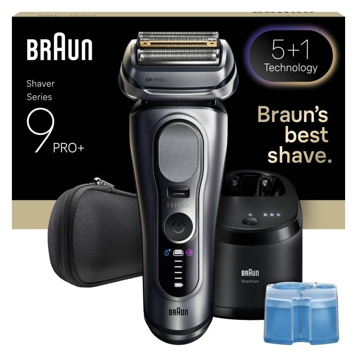 Braun Series 9 PRO+ elektrisk rakapparat - Silver