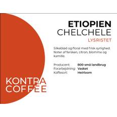 Etiopien Chelchele Lysristet 250g