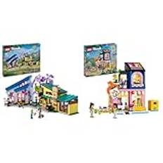 LEGO Friends Ollys und Paisleys Familien Haus & Friends Vintage-Modegeschäft, Bausatz für Kinder mit Spielzeug-Laden