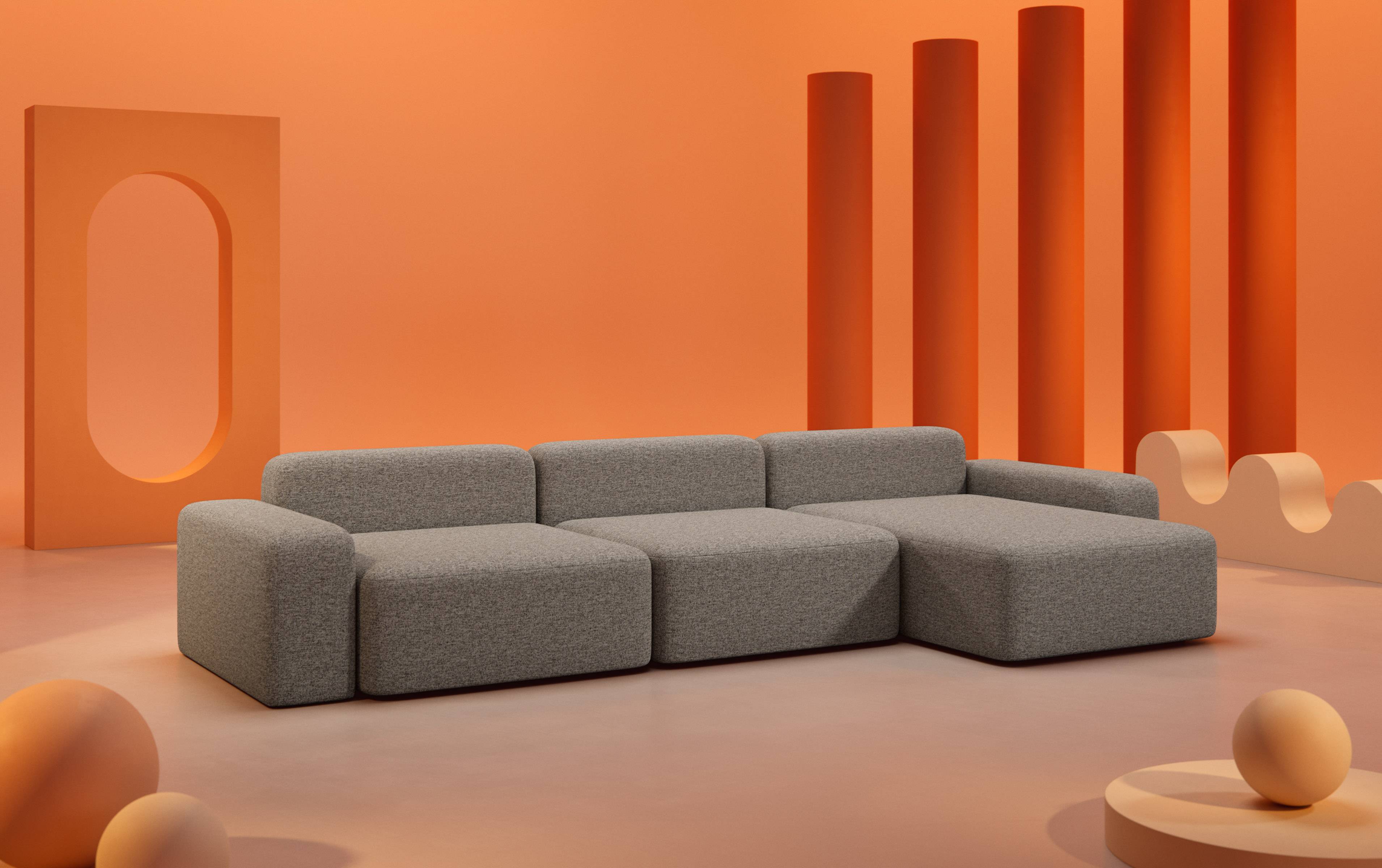 Bedre Nætter Velto  Sovesofa 3 moduler