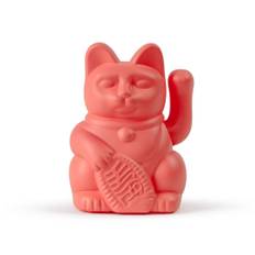 Vinkende kat - Maneki-Neko Solar - Neon Orange