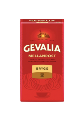 Gevalia Mellanrost 450g malet kaffe