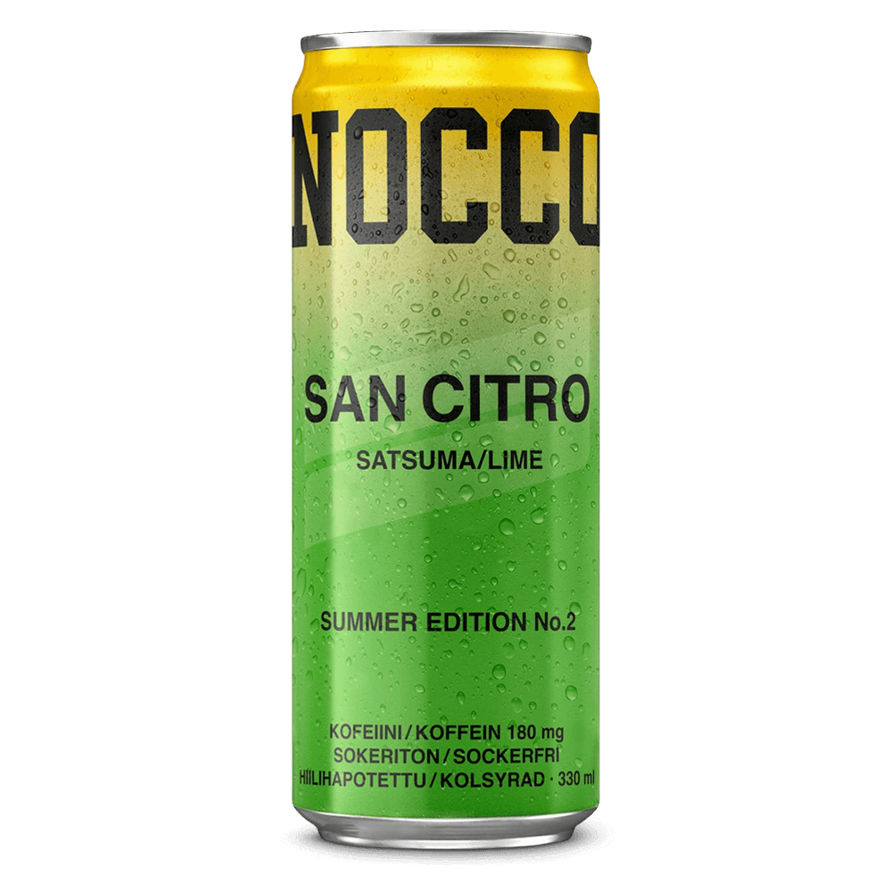 NOCCO San Citro - 330ml. (inkl. SE pant) - Energidrikke.