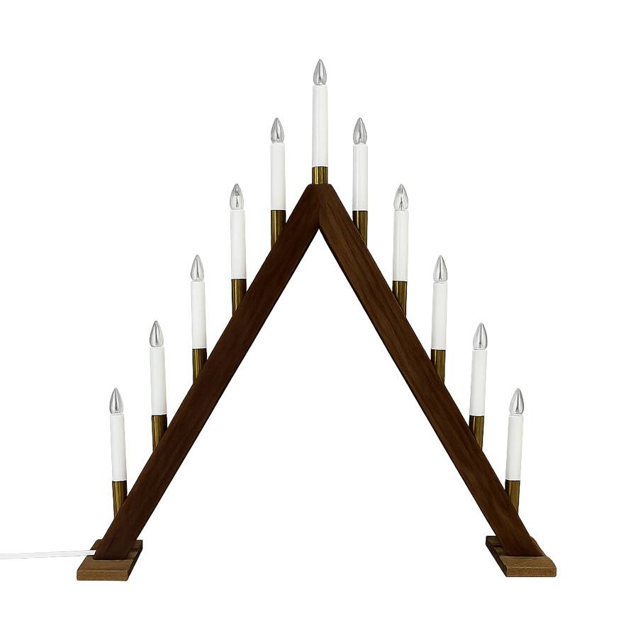 Pixie Design - Hilda 11 - Adventsljusstake - Trä