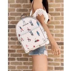 Michael Kors JetSet Girls Adina MediumBackpack Signature BrightWhite