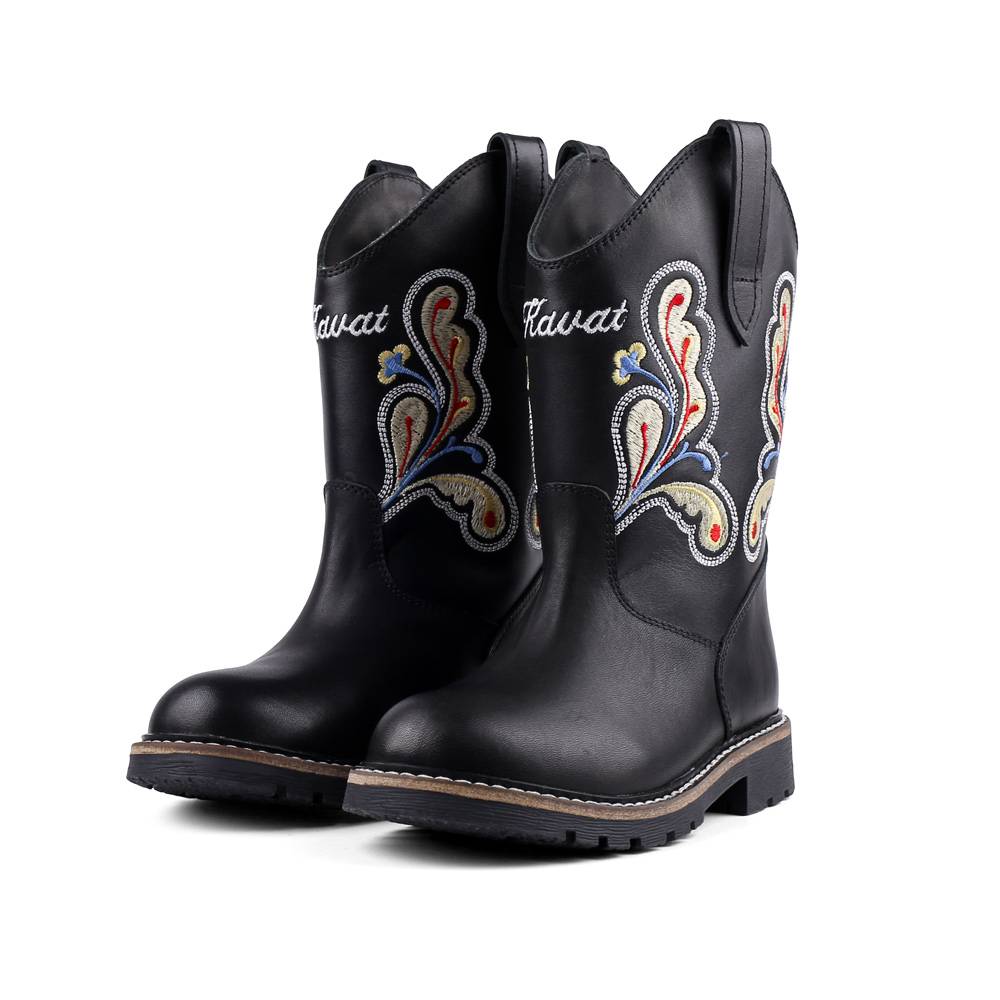 Vinterkänga Barn Folkärna Black 38 Kavat