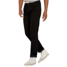 WRANGLER GREENSBORO JEANS (STRETCH) BLACK BACK 38/32