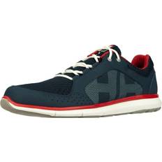 Helly Hansen Men's Ahiga V4 Hydropower Træningssko Navy/Flag Red/Off White 42,5