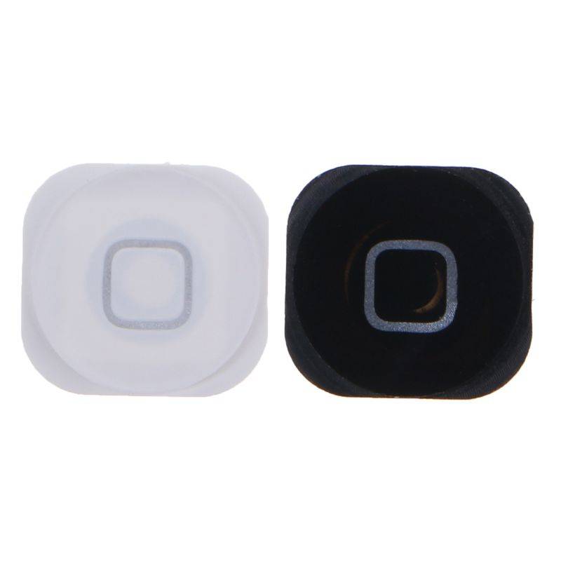 Hemmeny knapp ersättning returnyckel gummipackningshållare reparationsdel för apple ipod touch 5 - Vit
