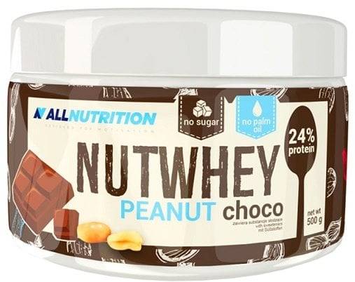 Allnutrition - Nutwhey Hasselnöt och Choklad 500g