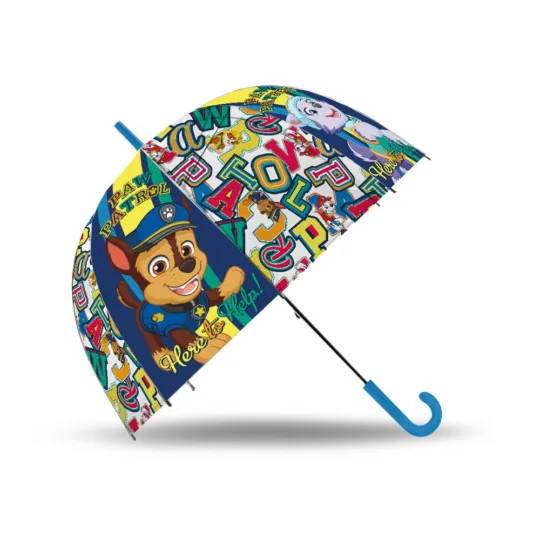 Paw Patrol Kuppel Paraply Barnparaply 832601 regn skydd leksak utflykt motiv
