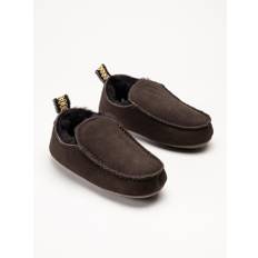 Axelda - Edinburgh 2 - Mörkbruna slip on fårskinnstofflor storlek 40 - Chocolate (40)