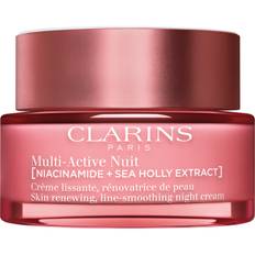 Clarins Multi-Active Nuit Skin Renewing, Line-Smoothing Night Cream for All Skin Types - 50 ml
