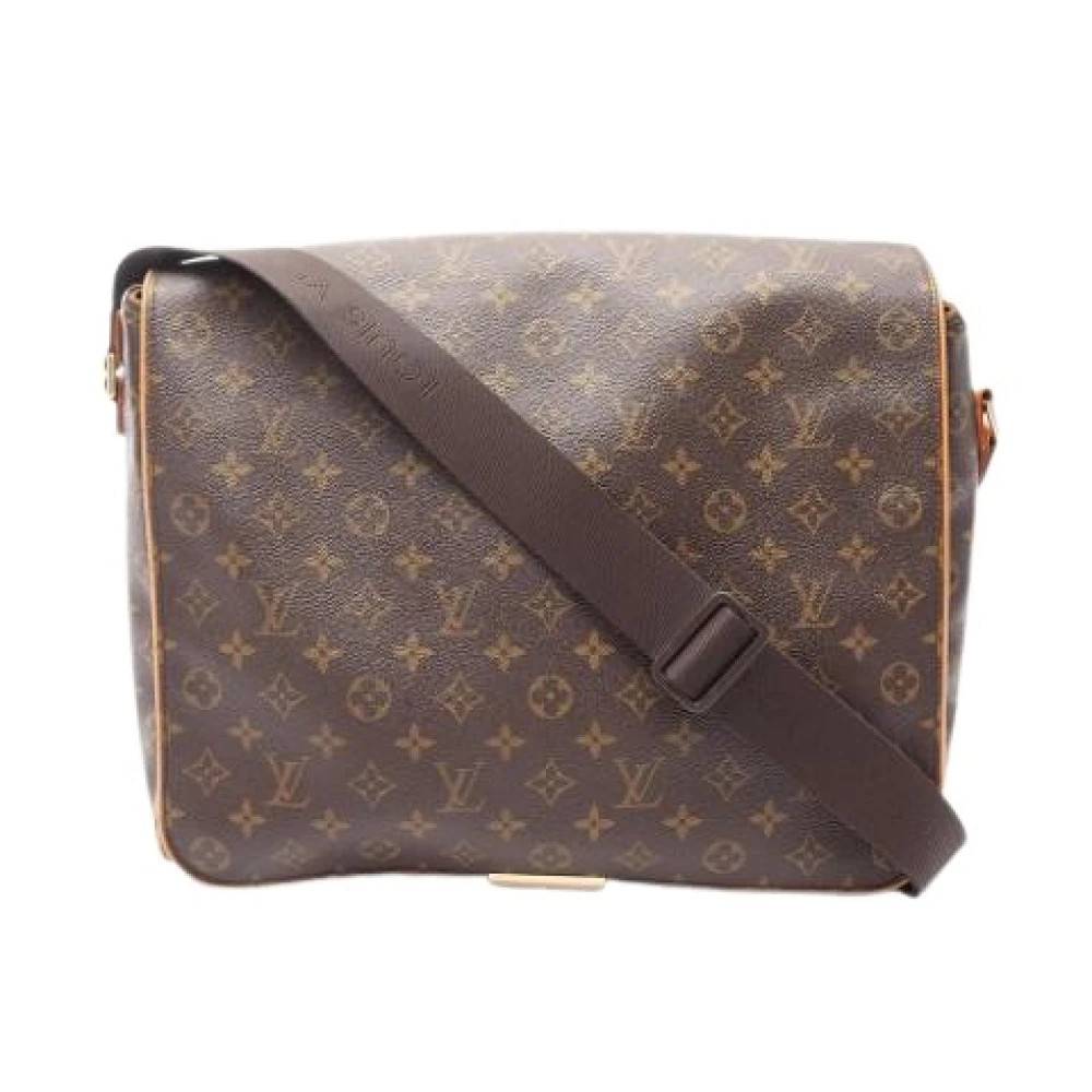 Louis Vuitton Vintage Pre-owned Monogram Canvas Skuldertaske - Vintage - Herre - Brun - ONE SIZE - Uld