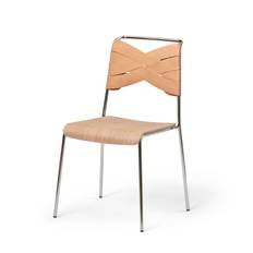 Torso Chair krom ek/ natur, Design House