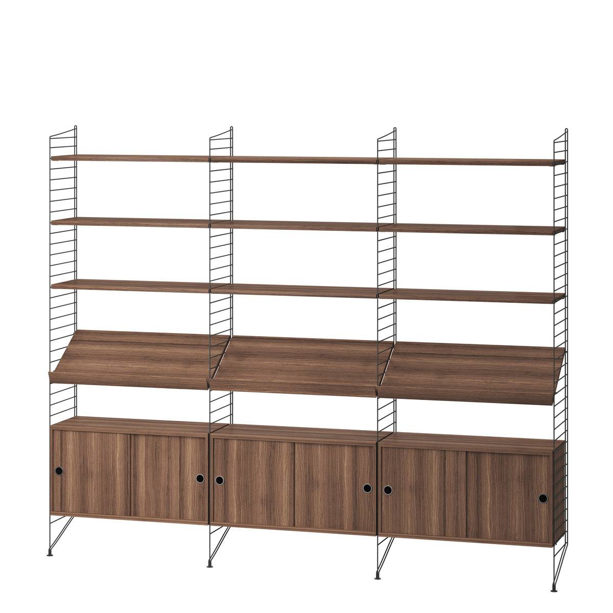 String Living Room G - Walnut - Vanger | Beige