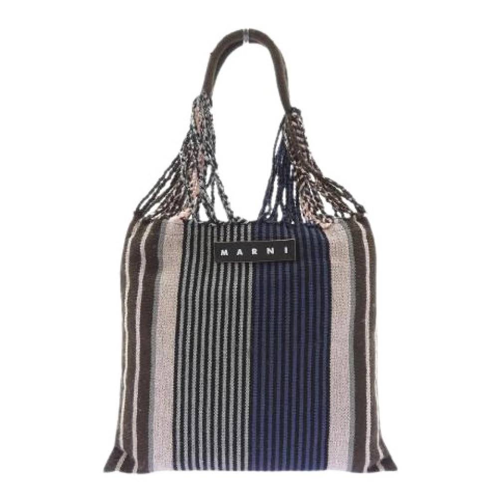Marni Pre-owned Pre-owned Tote Bag - Vintage - Dame - Flerfarvet - ONE SIZE - Uld