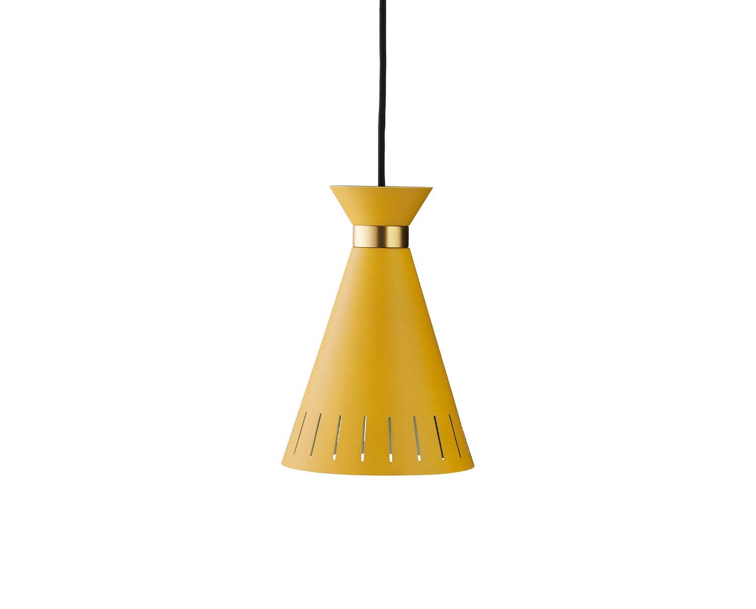 Cone Pendel | Honey Yellow - Gul