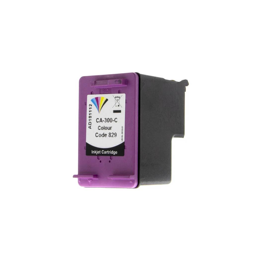Bläckpatron Tre-färg CA-300-C Ersätter HP CC643EE