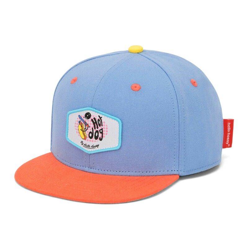 Hello Hossy Hot Dog - Keps - Børn Bleu / Orange 6 ans (56 cm)