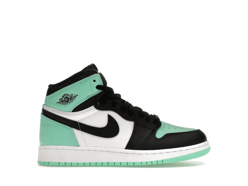 Jordan 1 Retro High OG Green Glow (GS) - 40 / Levering 3 til 6 dage