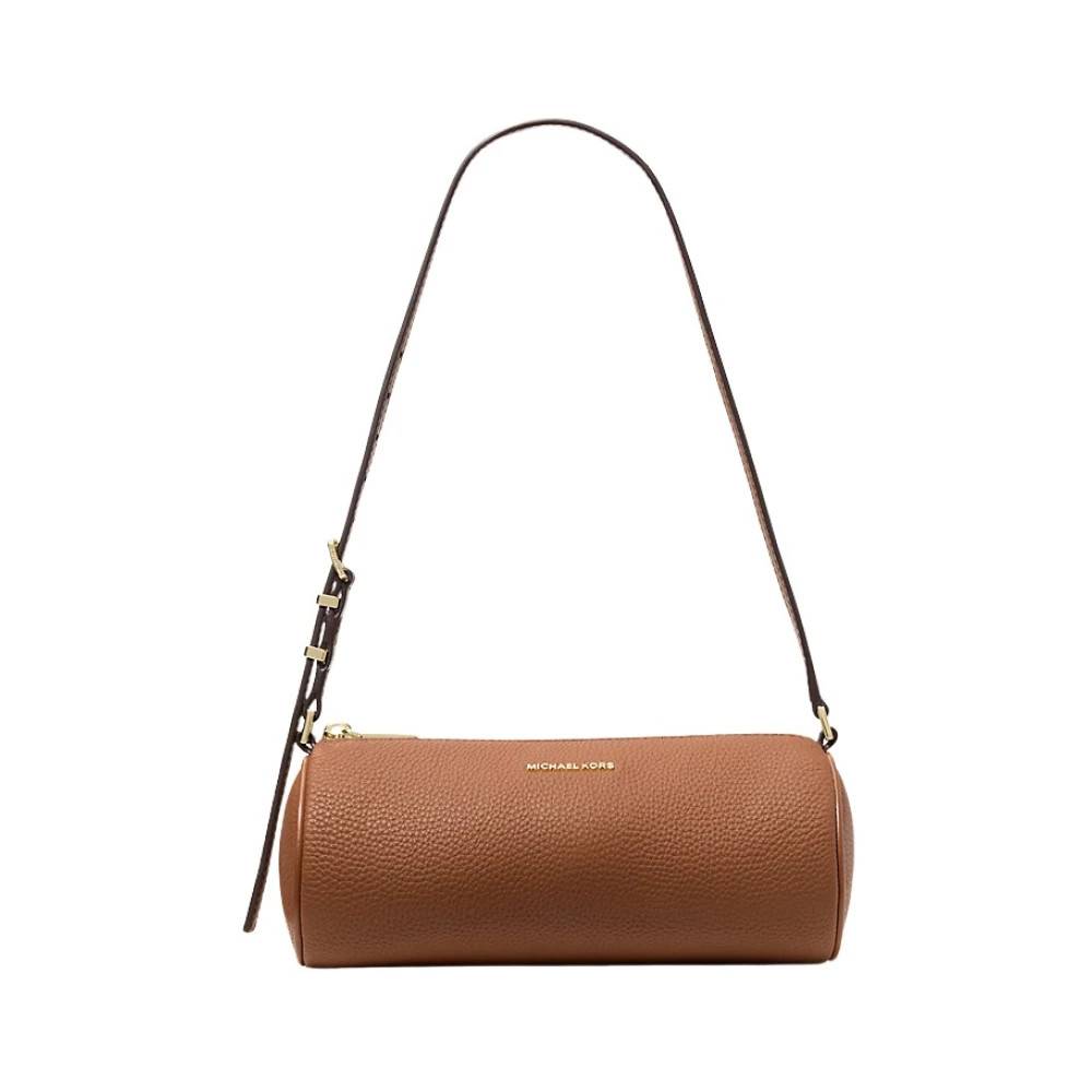 Michael Kors Izzy Small Barrel Bag - Tasker - Dame - Brun - ONE SIZE - Uld