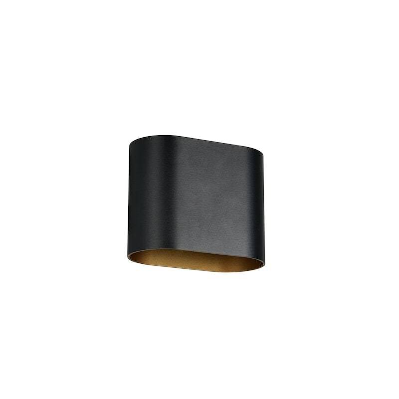 Trio Lighting Alani vägglampa svart
