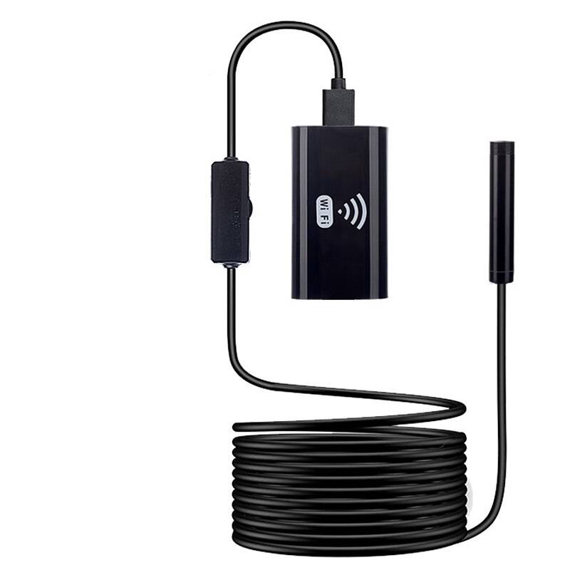 Wifi endoskop kamera mini vattentät hård mjuk kabel inspektionskamera 7mm 8mm 3.5m usb endoskop borescope för iphone android