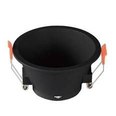 Downlight uden blænding, ø9 cm, hul ø8,3 cm, sort
