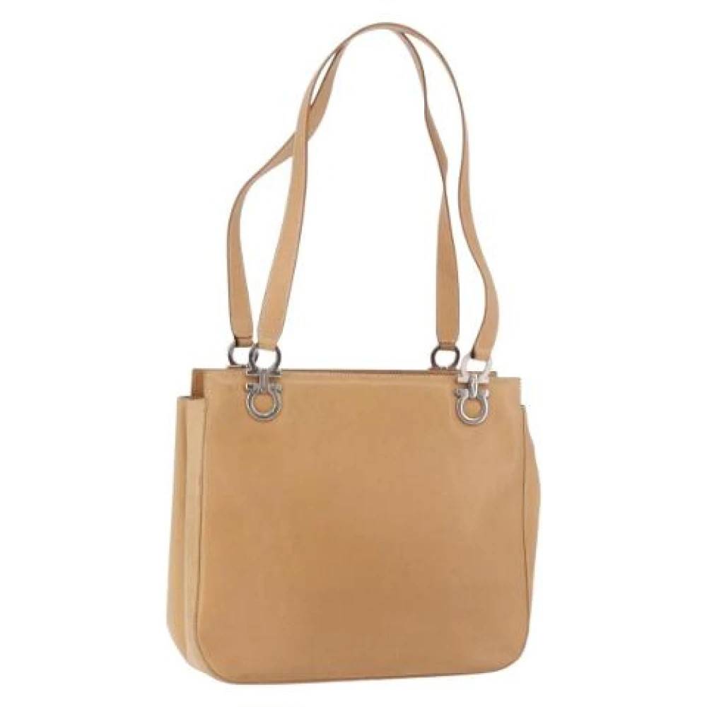 Salvatore Ferragamo Pre-owned - Pre-owned Tote Bag Vintage - Dam - ONE Size - Läder