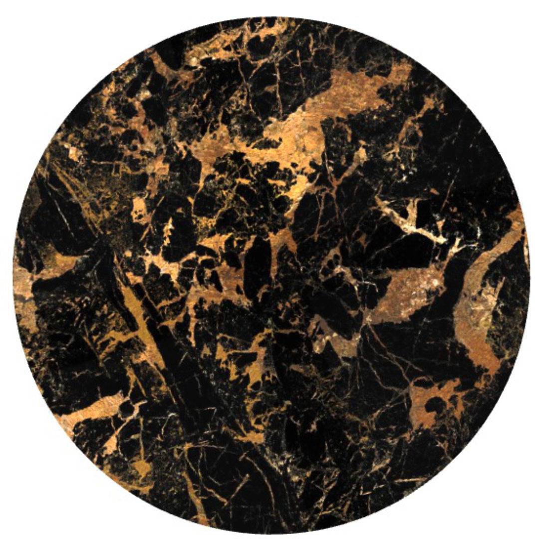 Flûte round spisebord - Ceramic - Sovet Italia