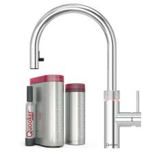 Quooker Flex 5-i-1 køkkenarmatur, Pro3B & Cube, krom