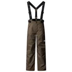 The North Face Teen's Snowquest Suspender Pant Skibukser Børn størrelse S farve brun