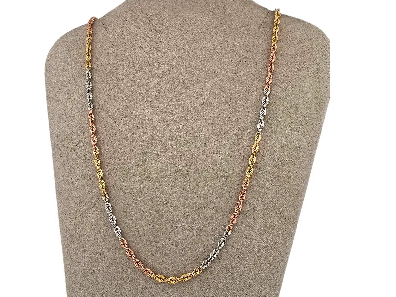 18k cordell halsband 3,8 gram 50 cm