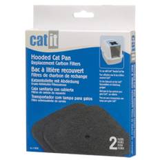 Catit carbonfilter til kattetoilet 2x15x16,5 cm.
